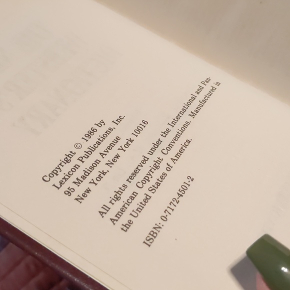 NEW WEBSTERS Deluxe desk reference library 5 book set w/ case jacket - Picture 16 of 16